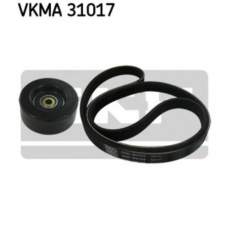 VKMA 31017 SKF Комплект доріжкового ремня (ролик, ремінь)